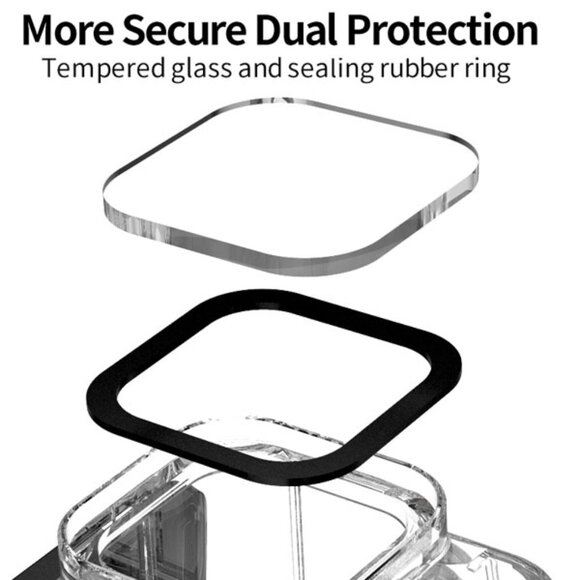 TELESIN Waterproof Housing Case 45M for GoPro Hero 12/11/10/9 Action Cameras - Picture 6 of 13